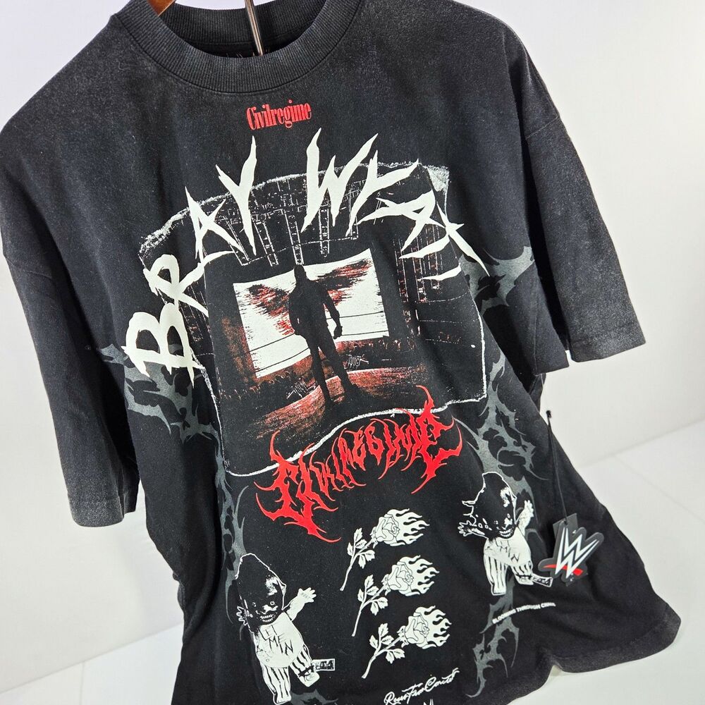 Civil Regime WWE Bray Wyatt Graphic T-Shirt Black Men’s XL New With Tags